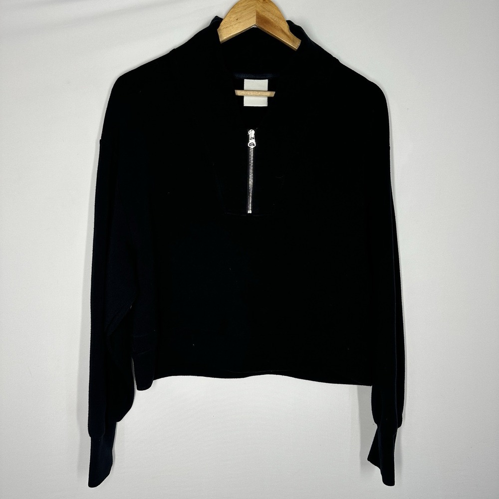 Varley Davidson Sweatshirt Womens Large Black